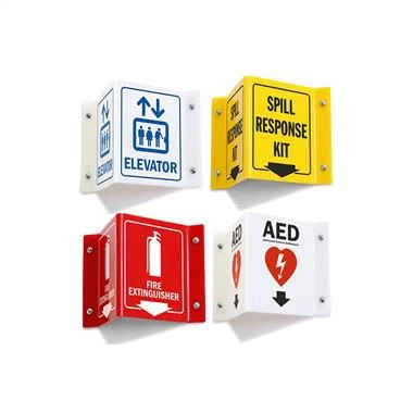 Divpusēja izvirzīta akrila zīme