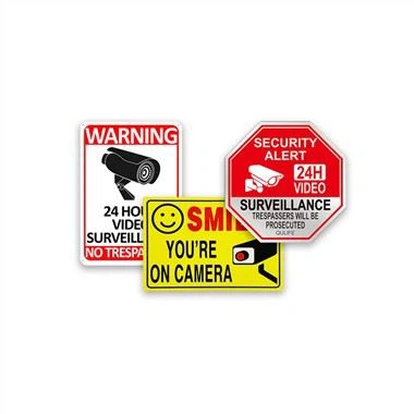 Drošības kameras videonovērošanas zīme