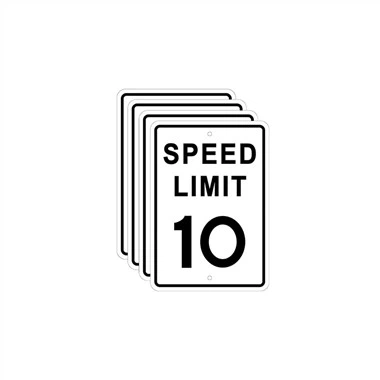 Transportlīdzekļa ātruma ierobežojuma zīme